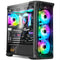 Gaming PC Core A8 7680 CPU with 16G RAM 500 G SSD ATX/ITX/M-ATX Full View Side Panel Temper Glass Front Gaming Pc Game